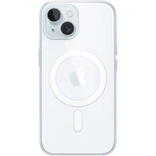 Чехол для iPhone Apple iPhone 15 Clear Case with MagSafe (MXRK3ZM/A): Цвет прозрачный