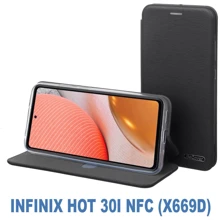 Чехол для телефонов BeCover Book Exclusive Black for Infinix Hot 30i NFC (X669D) (710229): Совместимость Infinix Hot 30i NFC (X669D)