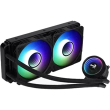 Кулер AeroCool Mirage L240 (ACLA-MR24117.73): Уровень шума, dB 26,8 дБ