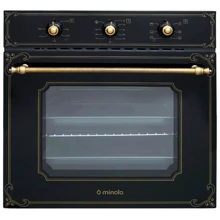 Духовой шкаф электрический Minola OE 66134 BL Rustic Glass: Объем, л 64