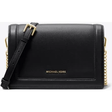 Женская сумка кросс боди Michael Kors Jet Set Lg черная (32F9GJ6C9L001): Пол Женский