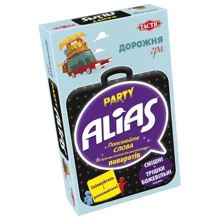 Настольная игра Tactic Alias Party дорожный (укр) 54665: Производитель Tactic