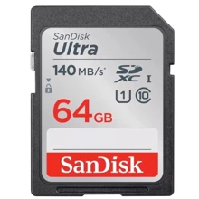 Карта памяти SanDisk 64GB SDXC Ultra C10 UHS-I (SDSDUNB-064G-GN6IN): Тип карты SDXC