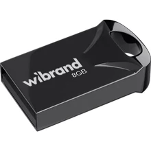 USB-флешка Wibrand 8Gb Hawk USB 2.0 Black (WI2.0/HA8M1B): Стандарт USB USB 2.0