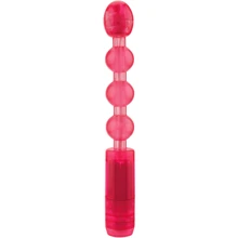 Анальний вібратор Anal Beads, 13.5x3 см, рожевий: Для кого унісекс