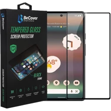 Аксессуар для смартфона BeCover Tempered Glass Black for Google Pixel 6A (708757): undefined undefined