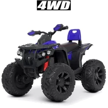 Дитячий електроквадроцикл Bambi Racer 180W 4WD синій (M 4795EBLR-4): Вид квадроцикл