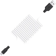 Кабель Hoco USB Cable to MicroUSB X21 2A 1m Black/White: Тип USB Cable - microUSB