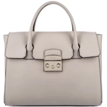 Женская сумка тоут Furla Metropolis M светло-серая (920369): Пол Женский