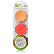 Набор контейнеров Humangear GoTubb 3-Pack Medium Clear/Orange/Red (022.0047): Производитель Humangear
