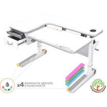 Детский стол Mealux Woodville Multicolor W Energy (BD-850 W/MC Energy): Тип Парта