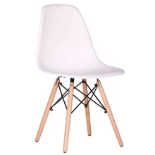 Стул AMF Aster RL Wood Пластик Белый (545914) Стул AMF Aster RL Wood Пластик Белый (545914)