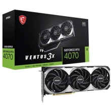 Видеокарта MSI GeForce RTX 4070 VENTUS 3X E 12G OC: Объем памяти, Гб 12