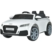 Детский электромобиль Bambi Racer Audi TT RS Roadster белый (M 5012EBLR-1): Вид автомобиль
