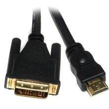 Кабель и переходник Atcom HDMI to DVI 24+1 1.8m (3808): Тип переходник