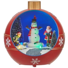 Украшение декоративное Шар новогодний красный 18,5x17 см, Luville Collectables: Производитель House of Seasons