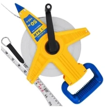 Рулетка геодезическая S&R Fiberglass Tape 50 м х 13мм (422950013): Производитель S&R