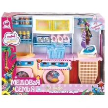 Дитячий ігровий набір QunFengToys Прачечна "Медова сім'я" (2802S / R): Виробник QunFengToys