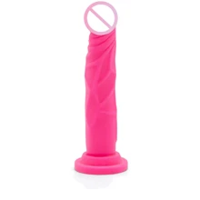 Toy Joy Get Real Happy Dicks Dong 7.5 Inch - реалістичний фалоімітатор з присоскою, 19х3,5 см, рожевий: Призначення Вагінальні