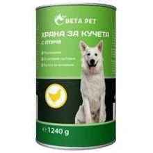 Влажный корм Beta Pet с курицей 1240 г (3800501186985): Тип Влажный корм