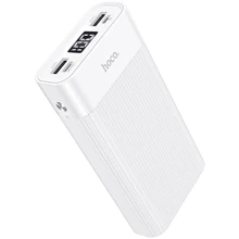 Внешний аккумулятор Hoco Power Bank 20000mAh Wellspring Digital Display J85 White: Количество USB 2