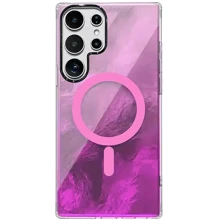 Чехол для телефонов Epik TPU Case Shiny Mountain MagFit Pink for Samsung S938 Galaxy S25 Ultra: Совместимость Samsung S938 Galaxy S25 Ultra