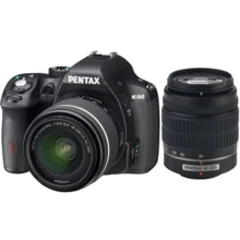 Pentax K-50 Kit (DA L 18-55mm) WR + (DA L 50-200mm) WR Black: Тип матриці CMOS