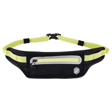Поясна сумка Asics Waist Pouch M чорна (4549957896237): Стать унісекс