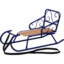Санки зимові Морозко Snower, 80x41x24 см, сині: Виробник Snower