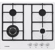Варильна поверхня газова Minola MGM 61221 WH: Розміри для вбудовування (ШxГ) 56х50 см