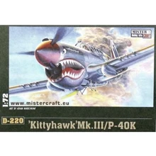 Винищувач Mister Craft P-40 K Kittyhawk Mk.III MCR-D220: Виробник Mister Craft