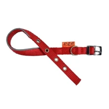 Ошейник Collar Dog Extremе нейлон двойной (ш 15мм, д 27-35см) со светоотражающей вставкой, красный: Производитель Collar