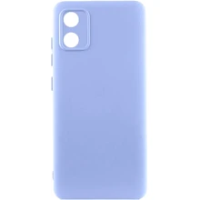 Чехол для телефонов TPU Case Getman Liquid Silk Full Camera Light Purple for Motorola E13: Совместимость Motorola E13
