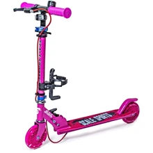 Самокат двухколесный Scale Sports SS-13 Розовый Ручной тормоз Led-Фонарик (1747169811): Количество колес 2