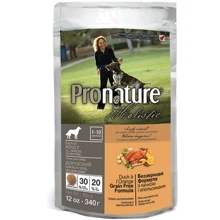 Сухой корм для взрослых собак Pronature Holistic Dog Duck&Orange со вкусом утки и апельсинов 340 г: Тип Сухой корм