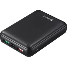 Внешний аккумулятор Sandberg Power Bank 15000mAh UPS Mode PD 45W Black (420-66): Количество USB 3