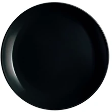 Тарілка Luminarc DIWALI BLACK 25см обіду (P0867): Тип тарілка обідня