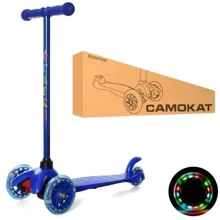 Самокат iTrike MINI синий (BB3-013-5-DBL): Количество колес 3