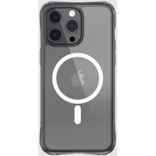 Чехол для iPhone SwitchEasy Alos MagSafe Case Transparent/Smoke (MPH57P011TR23) for iPhone 15 Pro Max: Цвет серый