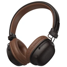 Наушники Hoco W64 Earl 2 BT Headphones Brown: Тип конструкции накладные