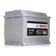Автомобільний акумулятор Bosch 6СТ-63 S5 Silver Plus (S50050): Ємність, Ач 63
