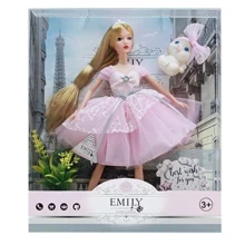 Кукла Emily с любимцем и аксессуарами, 30 см (QJ 117): Возраст от 3 лет