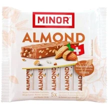 Батончик Minor шоколадний з мигдалем 110 г (7610041079458): Вага, г 110