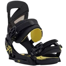 Крепление для сноуборда BURTON LEXA EST black/yellow S 2015 (9009519104095): Цвет черный