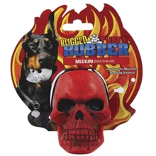 Игрушка для собак Vip Products Skull 6.4х5х7.6 см красная (40217): Производитель Vip Products