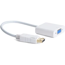 Кабель и переходник Cablexpert DisplayPort - VGA (M/F) 0.15 м (A-DPM-VGAF-02-W): Тип переходник