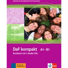 DaF kompakt A1-B1: Kursbuch mit Audio-CDs: Производитель Klett
