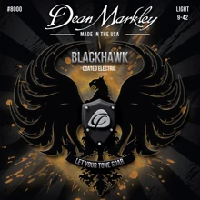 Струна для гитар Струны DEAN MARKLEY 8000 BLACKHAWK COATED ELECTRIC LT (09-42): Тип Комплект струн