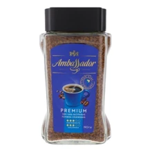 Кофе Ambassador Premium растворимый 190 г (8720254065472): Вид напитка кофе растворимый