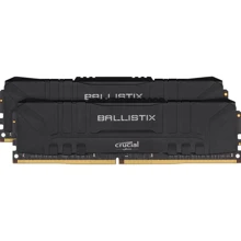 Crucial 32 GB (2x16GB) DDR4 3000 MHz Ballistix Black (BL2K16G30C15U4B): Производитель Micron